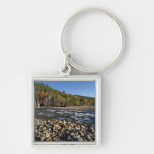 North America, US, NH, A cobble beach on the Key Ring