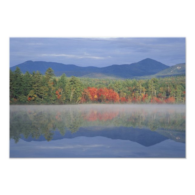 North America, US, NH, Fall reflections in Photo Print (Front)