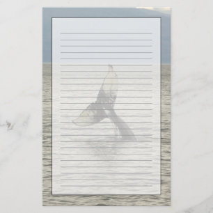 North America, USA, AK, Inside Passage. Humpback Stationery