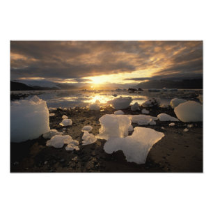 North America, USA, Alaska, Ice Bay, Icescape, Photo Print