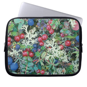 North America, USA, Alaska, Landscape, berries Laptop Sleeve