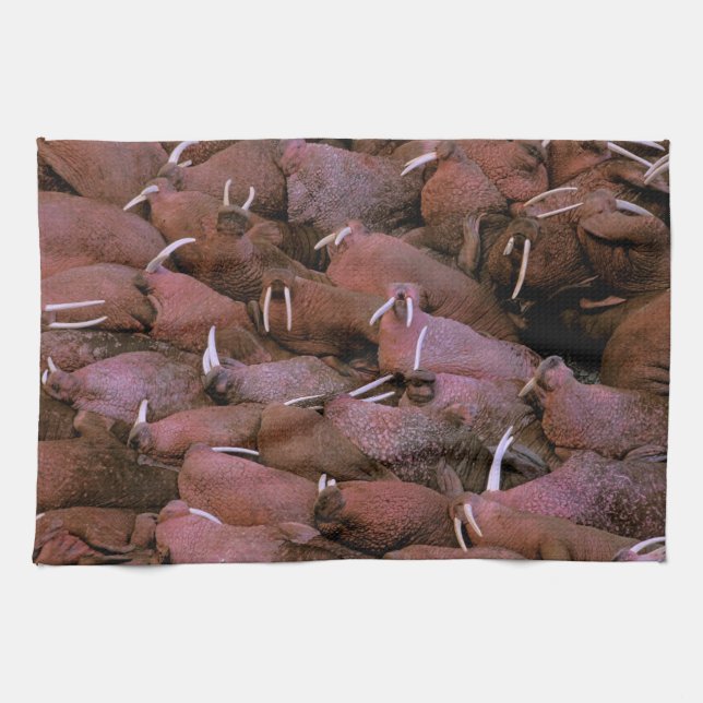 North America, USA, Alaska, Yukon Delta National Tea Towel (Horizontal)