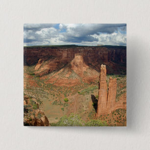 North America, USA, Arizona, Navajo Indian 6 15 Cm Square Badge