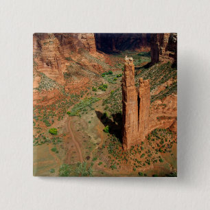 North America, USA, Arizona, Navajo Indian 7 15 Cm Square Badge