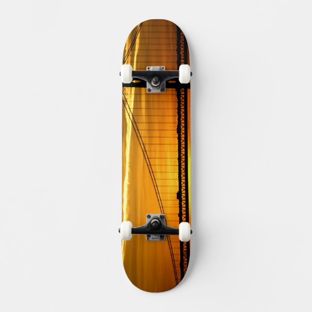North America, USA, California, San Francisco. 3 Skateboard (Front)