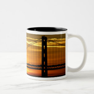 North America, USA, California, San Francisco. 3 Two-Tone Coffee Mug