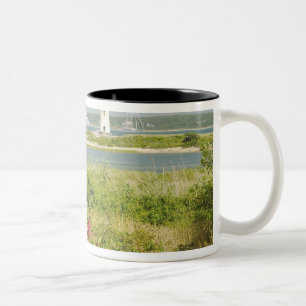 North America, USA, Massachusetts, Martha's Two-Tone Coffee Mug