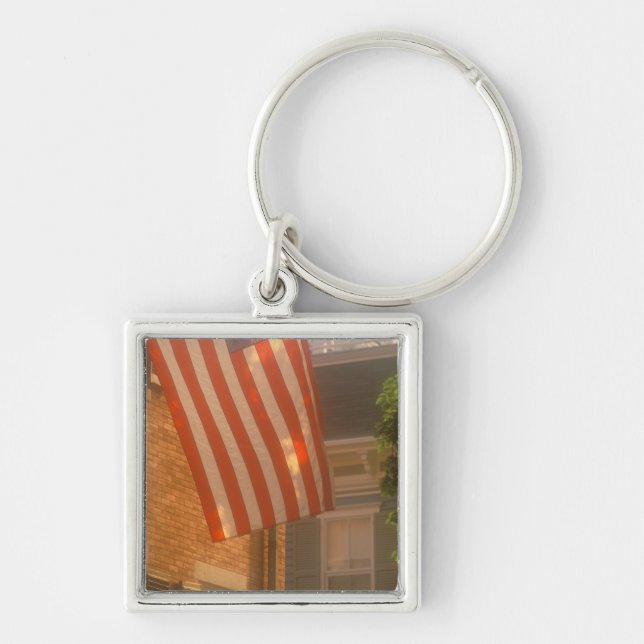 North America, USA, Massachusetts, Nantucket 2 Key Ring (Front)