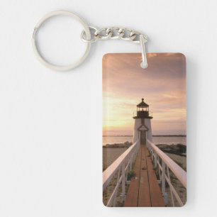 North America, USA, Massachusetts, Nantucket 4 Key Ring