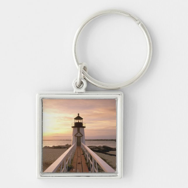 North America, USA, Massachusetts, Nantucket 4 Key Ring (Front)