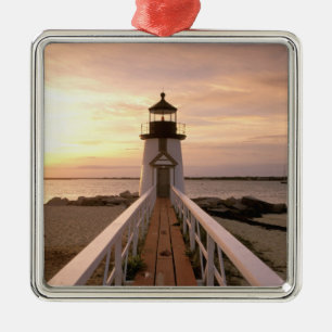 North America, USA, Massachusetts, Nantucket 4 Metal Ornament