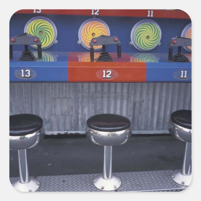 North America, USA, Missouri, St. Louis, Six Square Sticker (Front)