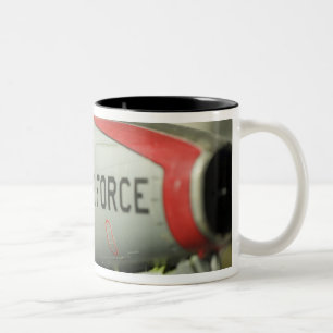North America, USA, Model Show Two-Tone Coffee Mug