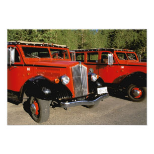 North America, USA, Montana. Classic 1934 Ford Photo Print
