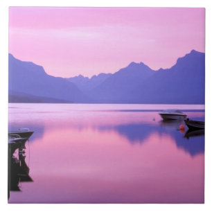 North America, USA, Montana, Glacier National Ceramic Tile