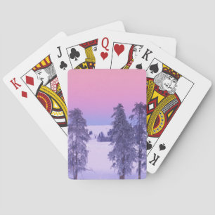 North America, USA, Montana, Yellowstone Playing Cards