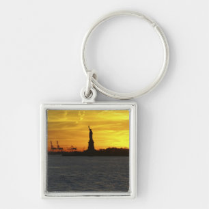North America, USA, New York, New York City. 3 Key Ring