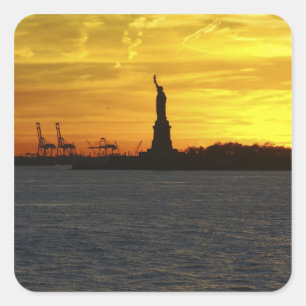 North America, USA, New York, New York City. 3 Square Sticker