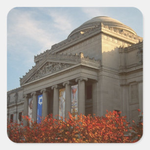 North America, USA, New York, New York City, 4 Square Sticker