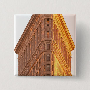 North America, USA, New York, New York City. 5 15 Cm Square Badge