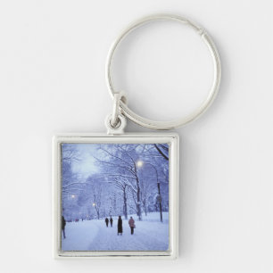 North America, USA, New York, New York City. 8 Key Ring