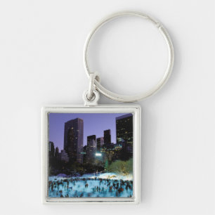 North America, USA, New York, New York City. 9 Key Ring