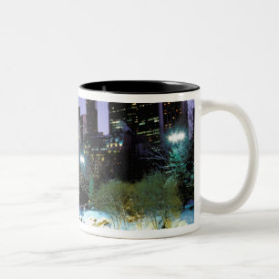 North America, USA, New York, New York City. 9 Two-Tone Coffee Mug