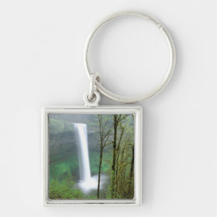 North America, USA, Oregon, Silver Falls State Key Ring