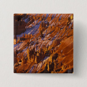 North America, USA, Utah, Bryce Canyon 15 Cm Square Badge