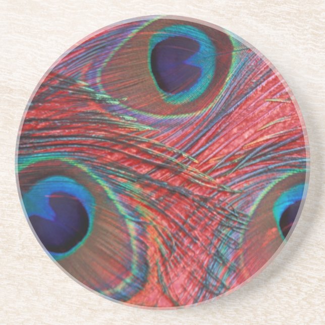 North America, USA, WA, Redmond, Peacock Coaster (Front)