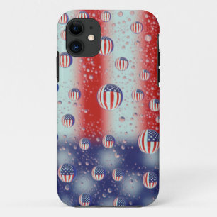 North America, USA, WA, Redmond, U.S. Flag iPhone 11 Case