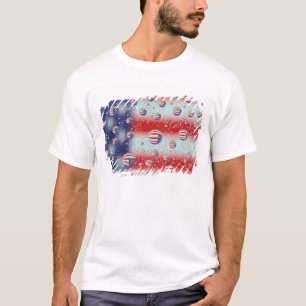 North America, USA, WA, Redmond, U.S. Flag T-Shirt