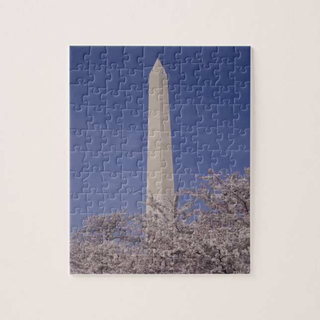North America, USA, Washington D.C.. Washington Jigsaw Puzzle (Vertical)