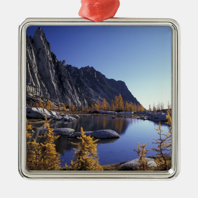 North America, USA, Washington, Enchantment Metal Ornament (Front)