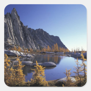 North America, USA, Washington, Enchantment Square Sticker