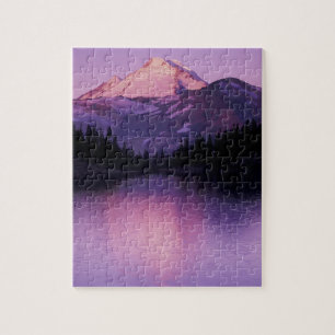 North America, USA, Washington, Mount Baker Jigsaw Puzzle