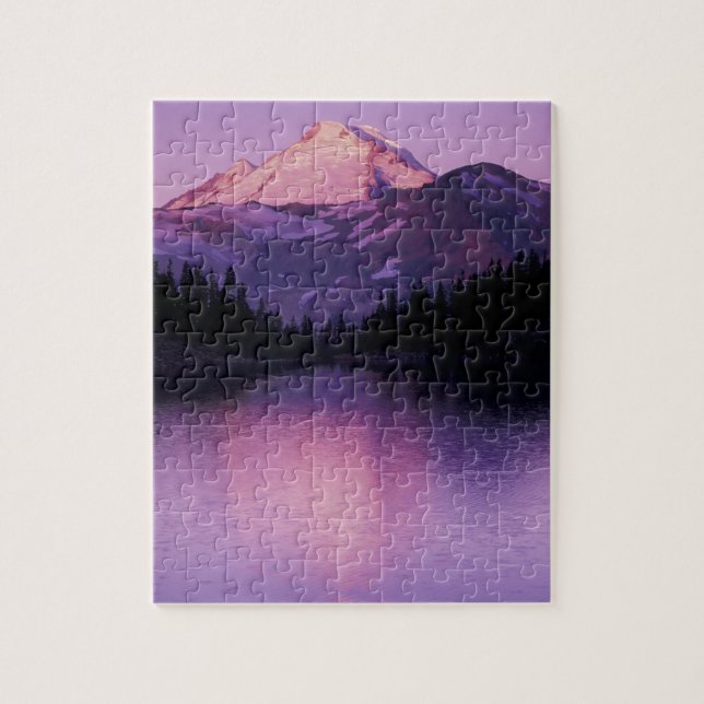 North America, USA, Washington, Mount Baker Jigsaw Puzzle (Vertical)