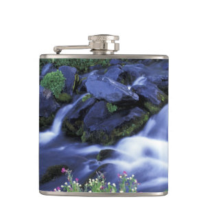North America, USA, Washington, Mt. Rainier 3 Hip Flask