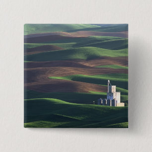 North America, USA, Washington, Palouse. The 15 Cm Square Badge