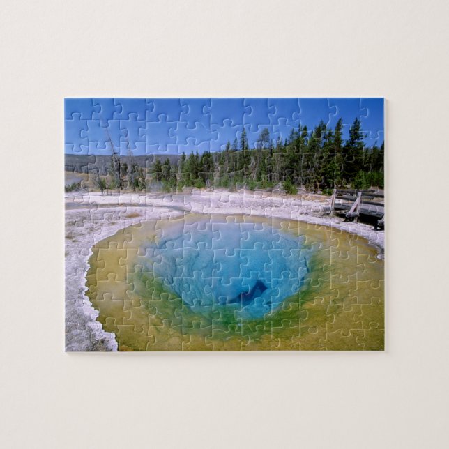 North America, USA, Wyoming, Yellowstone 2 Jigsaw Puzzle (Horizontal)