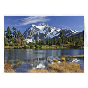 North America, Washington, Cascades. Mt. Shuksan