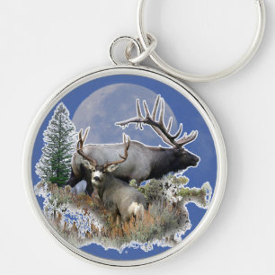 North American big game Key Ring