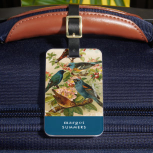 North American Birds   Gustav Mützel Luggage Tag