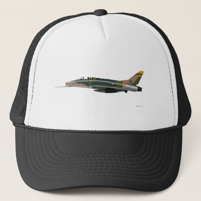 North American F-100 Super Sabre 41851 Trucker Hat (Front)
