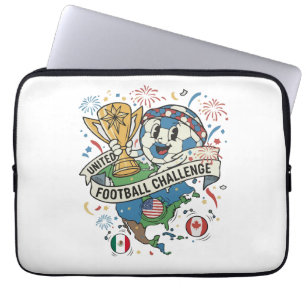 North American Football Celebration Laptop Sleeve