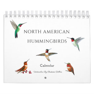 North American Hummingbirds Calendar