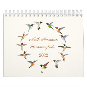 North American Hummingbirds Calendar