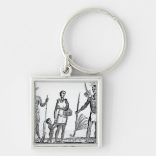 North American Indians Key Ring