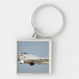 North American Naval FJ2 Fury Jet Fighter flying Key Ring