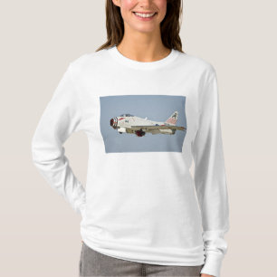North American Naval FJ2 Fury Jet Fighter flying T-Shirt